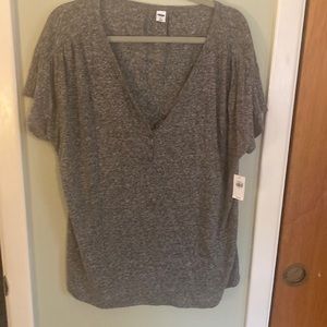 NWT Old Navy charcoal gray shirt